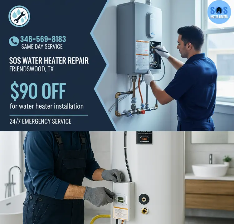SOS Water Heater Friendswood offer